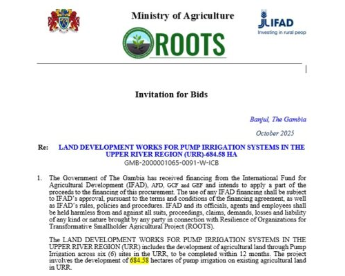Invitation for Bids