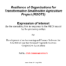 Expression of Interest! (By the Consulting firm in response to REOI Issued by the Procuring Entity)